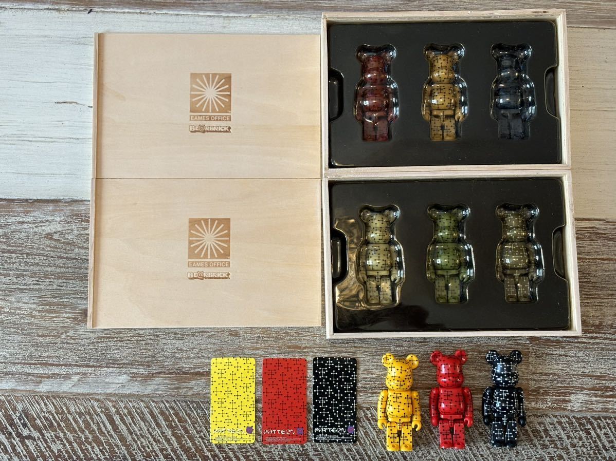 イームズ/EAMES ベアブリック/BE@RBRICK 100% 9種セット イームズ/EAMES ベアブリック/BE@RBRICK 100% 9種セット