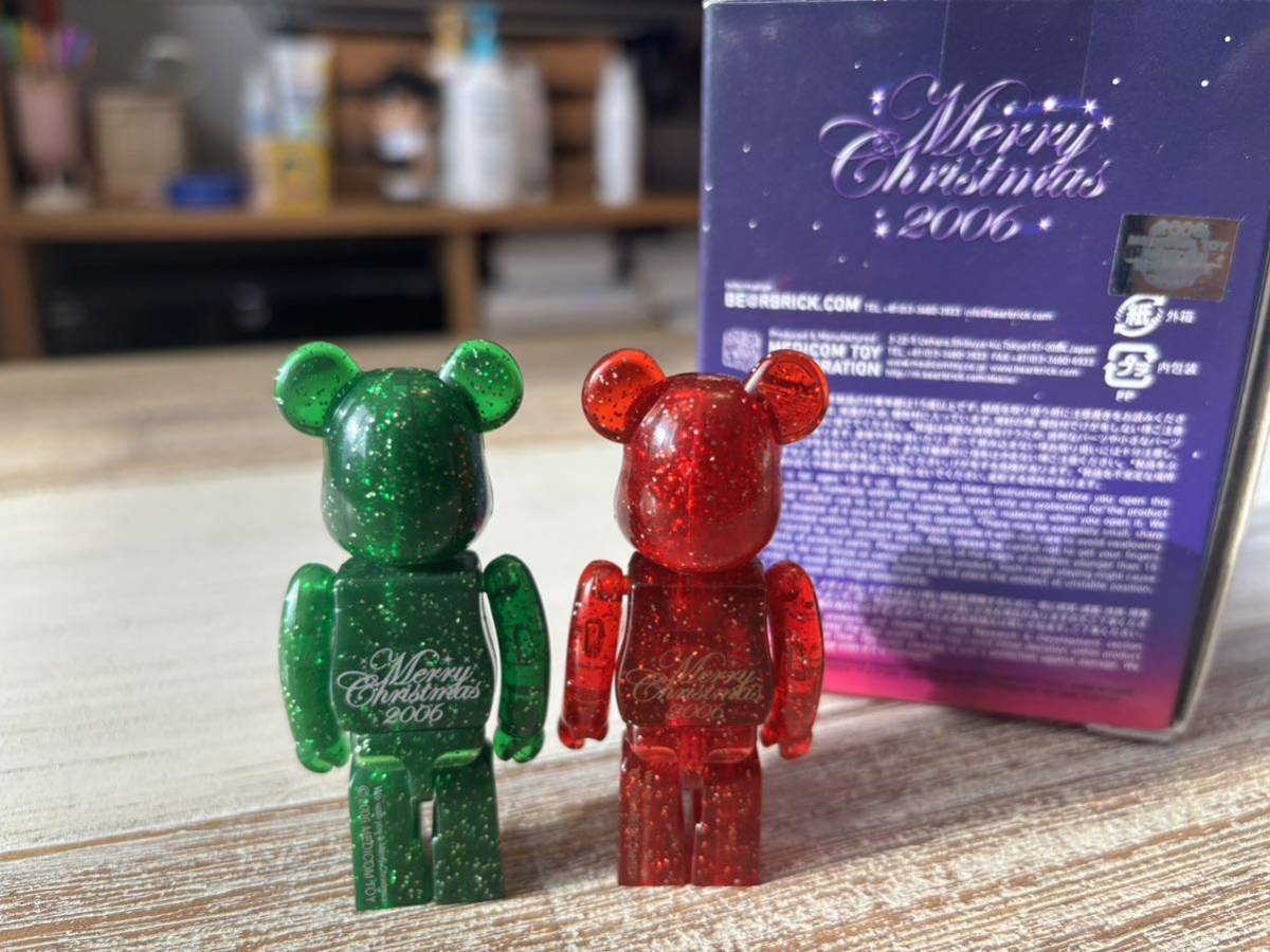 2006 クリスマス/xmas ベアブリック/BE@RBRICK 100% (メディコム
