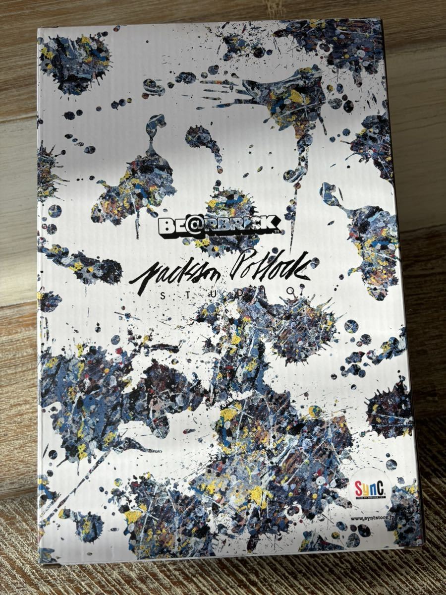 Jackson Pollock Studio(SPLASH) ベアブリック/BE@RBRICK 100%&400%(メディコムトイ・フィギュア)