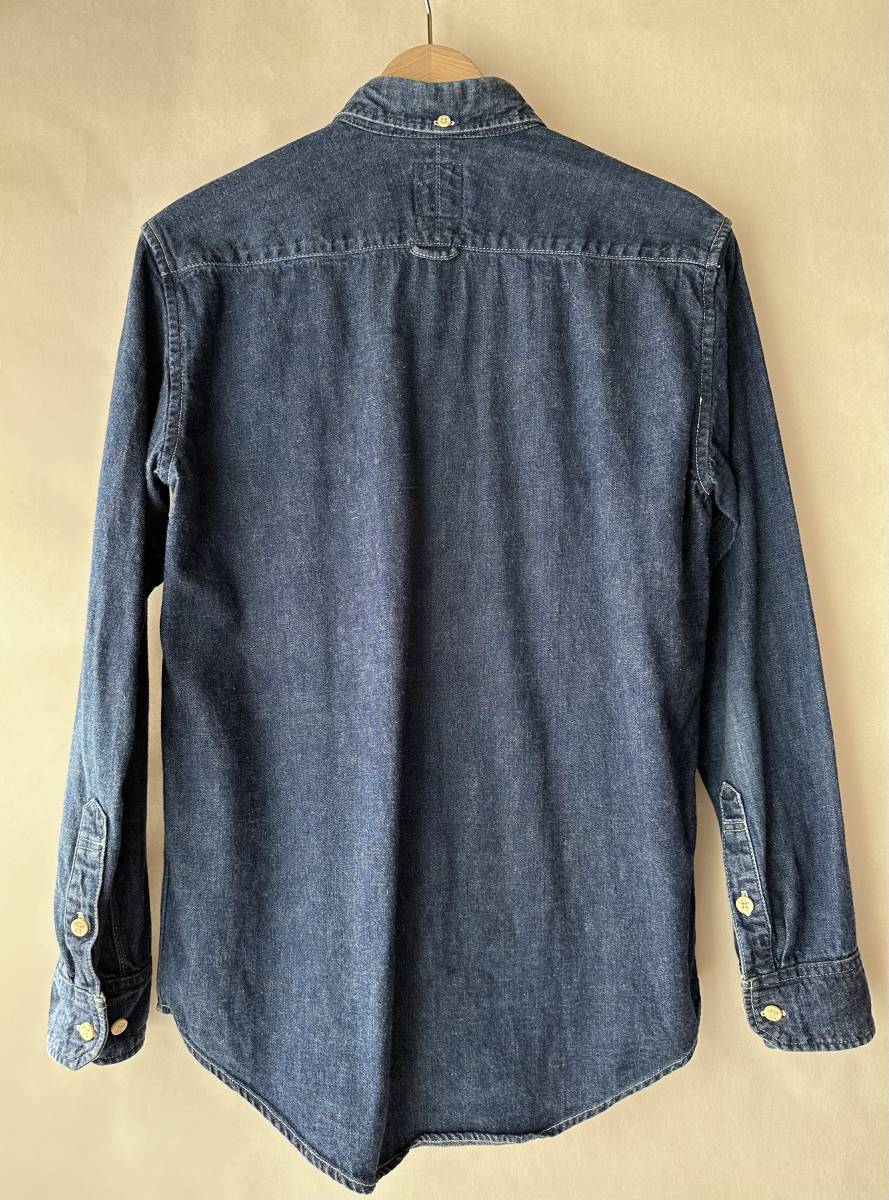 SS B.D.SHIRT ONE WASHED VISVIM size1 INDIGO_画像2