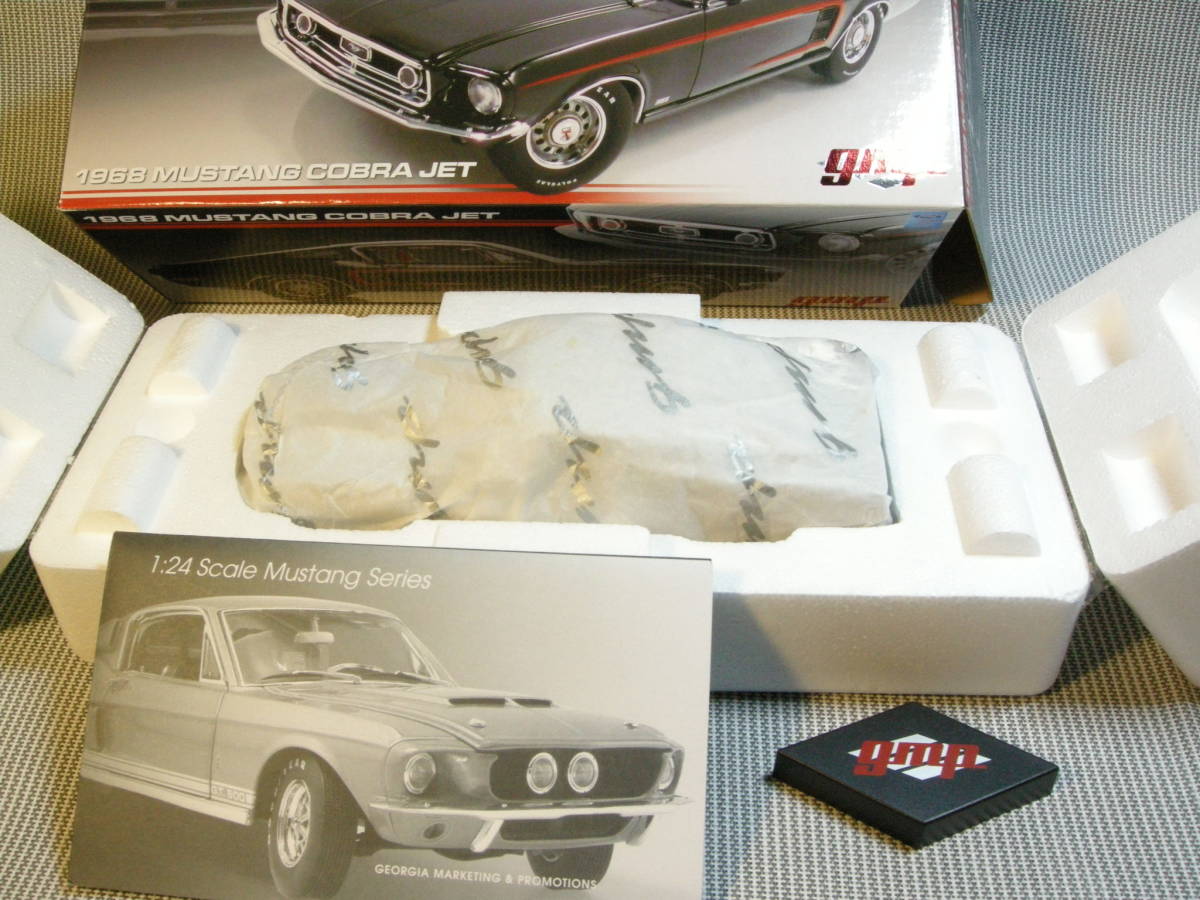 1/24 gmp 1968 Mustang Cobra Jet 1 of 1000 limited edition　マスタング　コブラ　ジェット_画像9