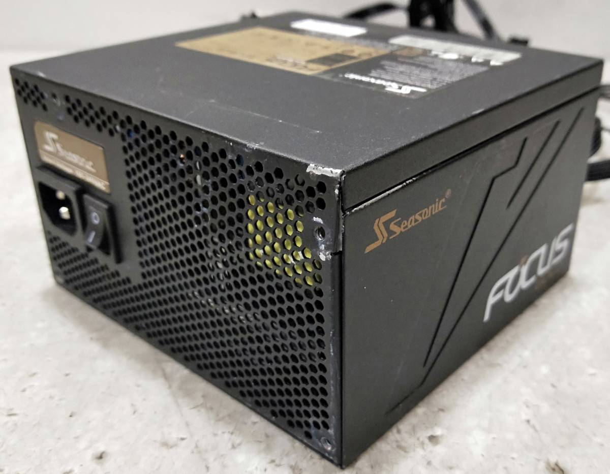 【中古パーツ】 Seasonic SSR-750FM 750W 電源ユニット 電源BOX 80PLUS GOLD ■DY02452_画像4