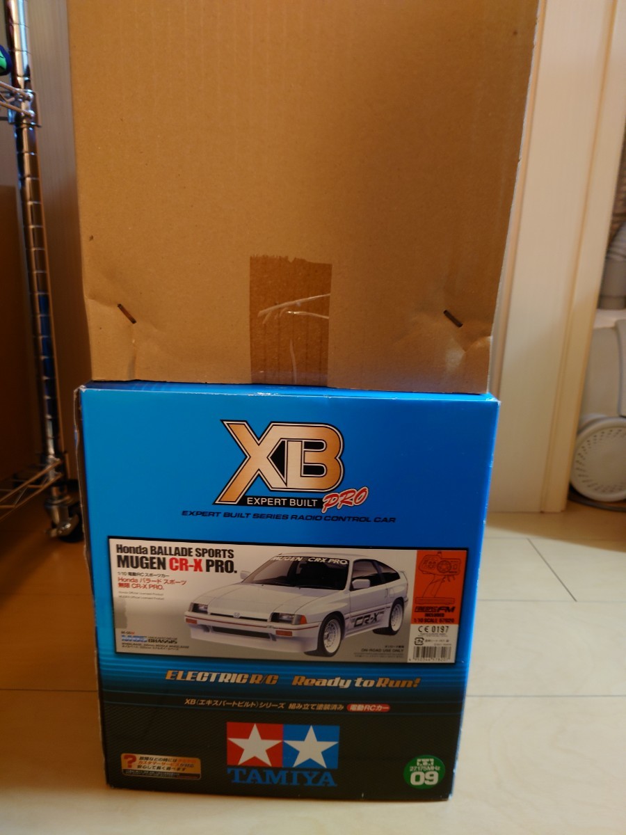 【未使用品】タミヤ XBPRO シリーズ 無限 CR-X PRO エキスパートビルト 1/10RC 完成モデル ラジコン レーシングカー TAMIYA_画像5