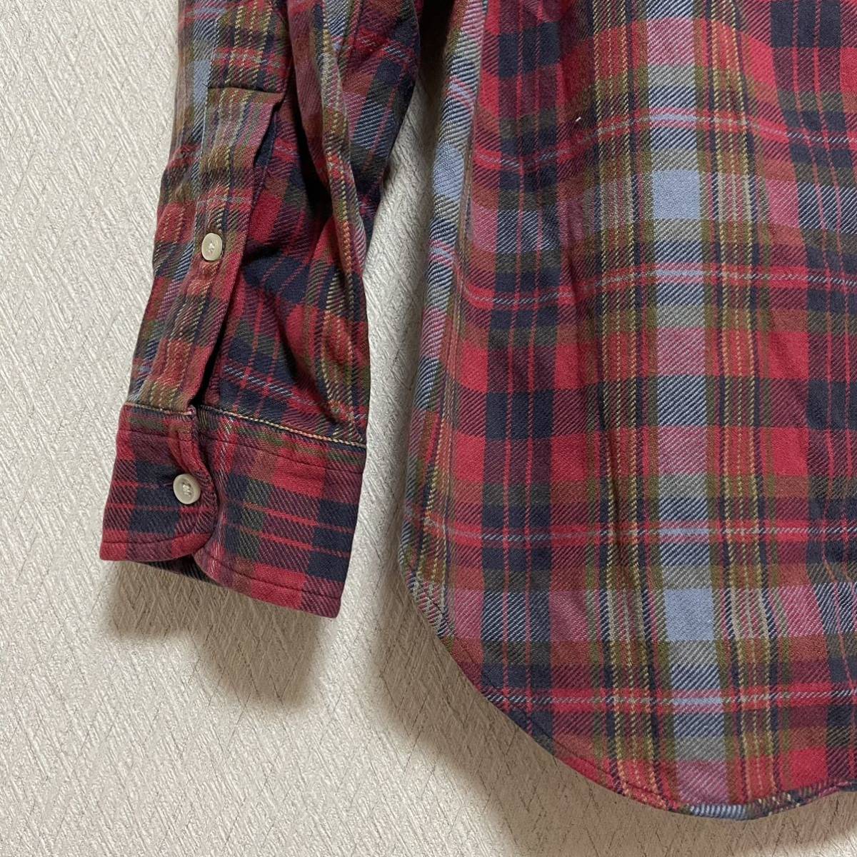 Ralph Lauren CLASSIC FIT ラルフローレン クラシックフィット メンズ 長袖シャツ ボタンダウン M チェック_画像5