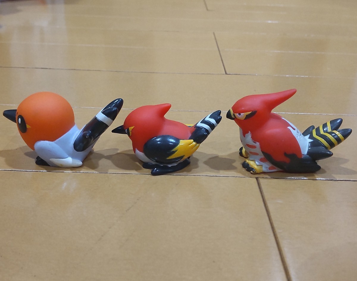 送料込み ポケモンキッズ/ヤヤコマ・ヒノヤコマ・ファイアロー 送料込み ポケモンキッズ/ヤヤコマ・ヒノヤコマ・ファイアロー