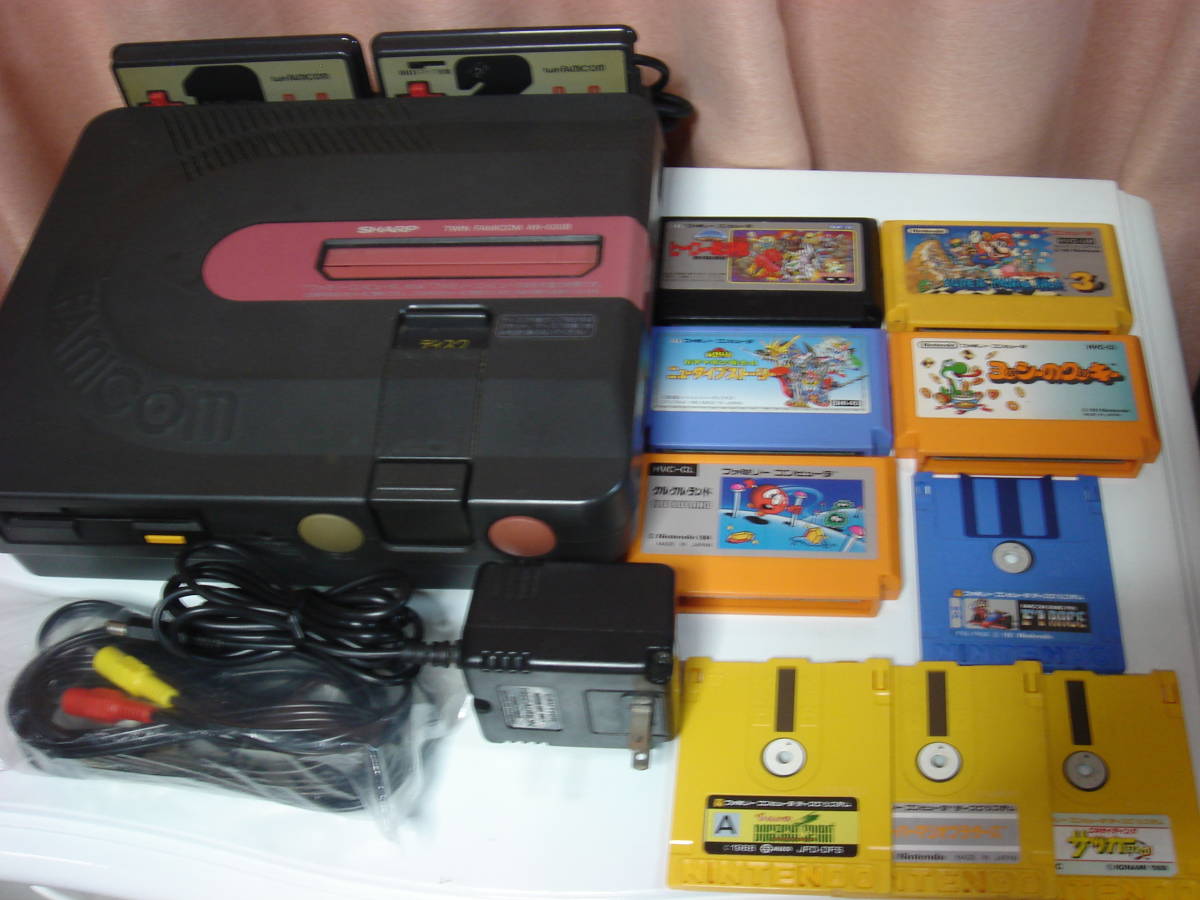 憧れの ツインファミコン ソフトもまとめて 本体 - www