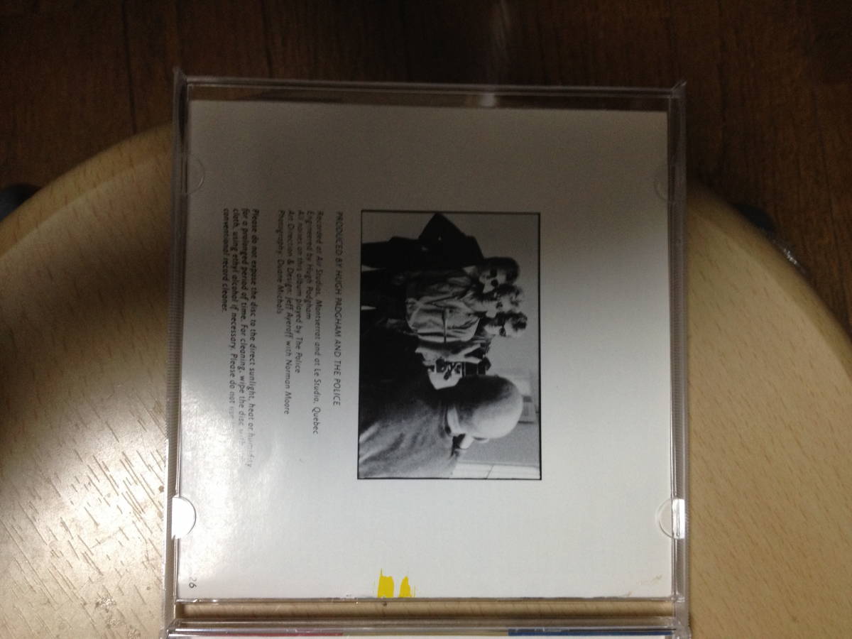 THE POLICE SYNCHRONICITY ポリス シンクロニシティー　 旧規格3200円 レンタル品_画像6