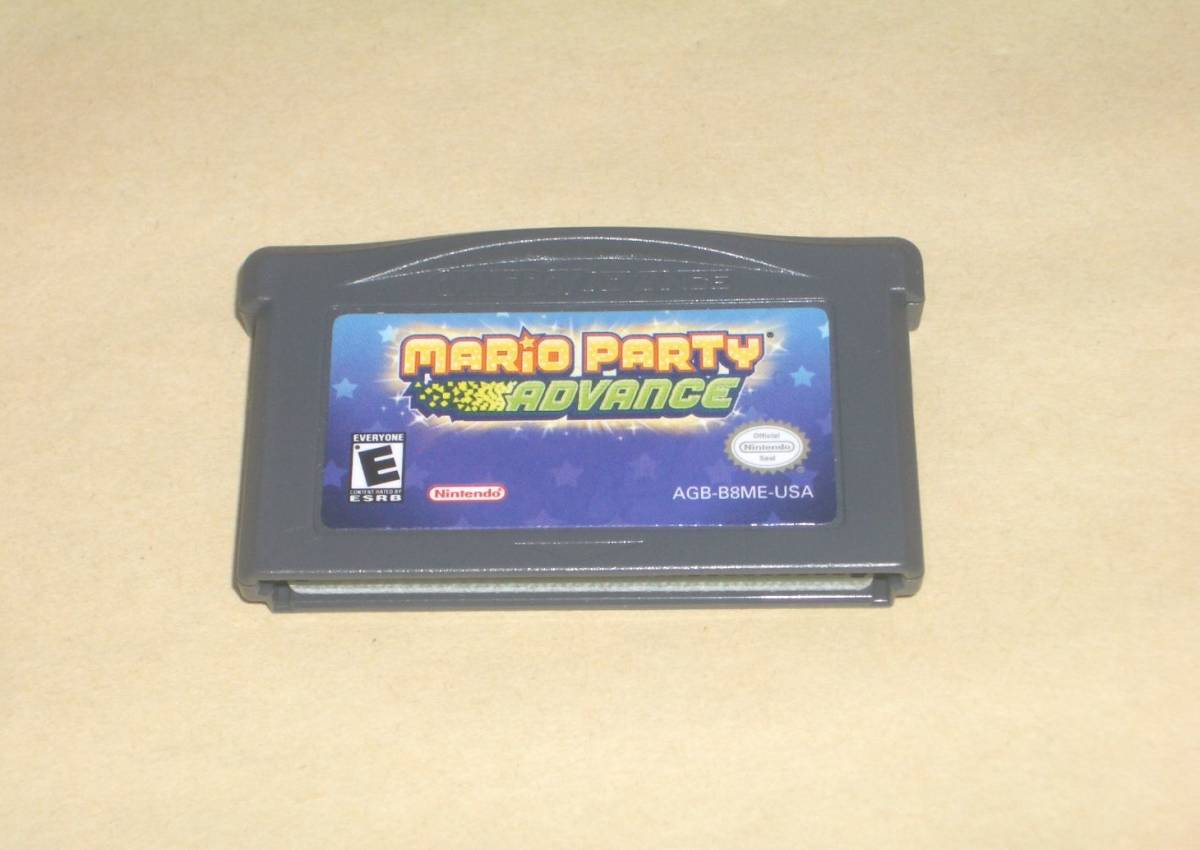 GBA マリオ パーティー アドバンス (USA 海外版) Mario Party Advance ゲームボーイ アドバンス GAMEBOY ADVANCE_画像1