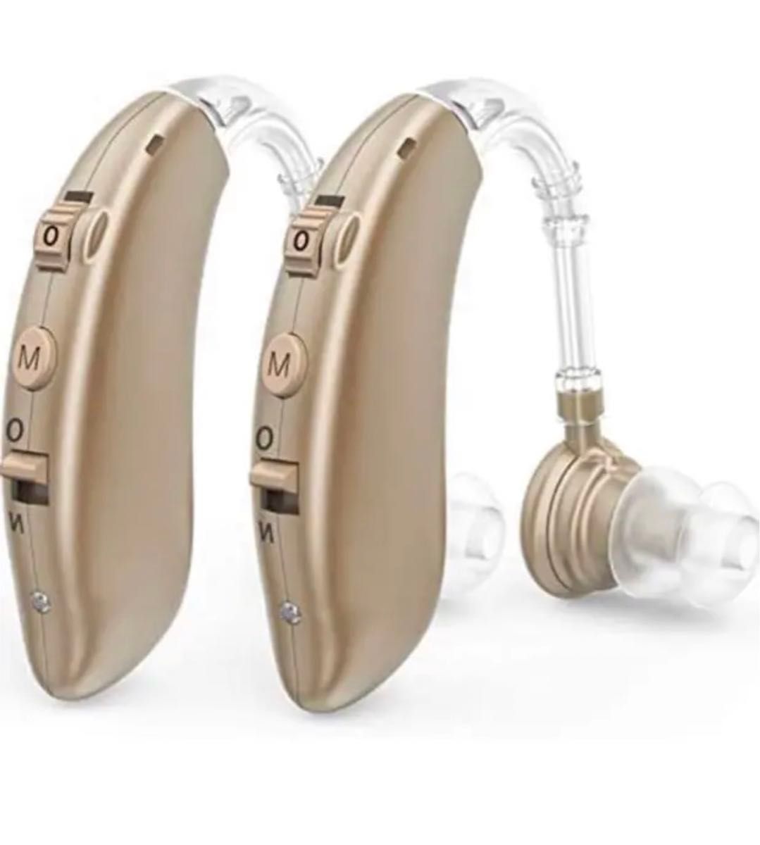 集音器 充電式 軽量 左右両用耳掛け式 4種類モード 音質切り替え機能を搭載 高級シリコーン 日本語取扱説明書付き