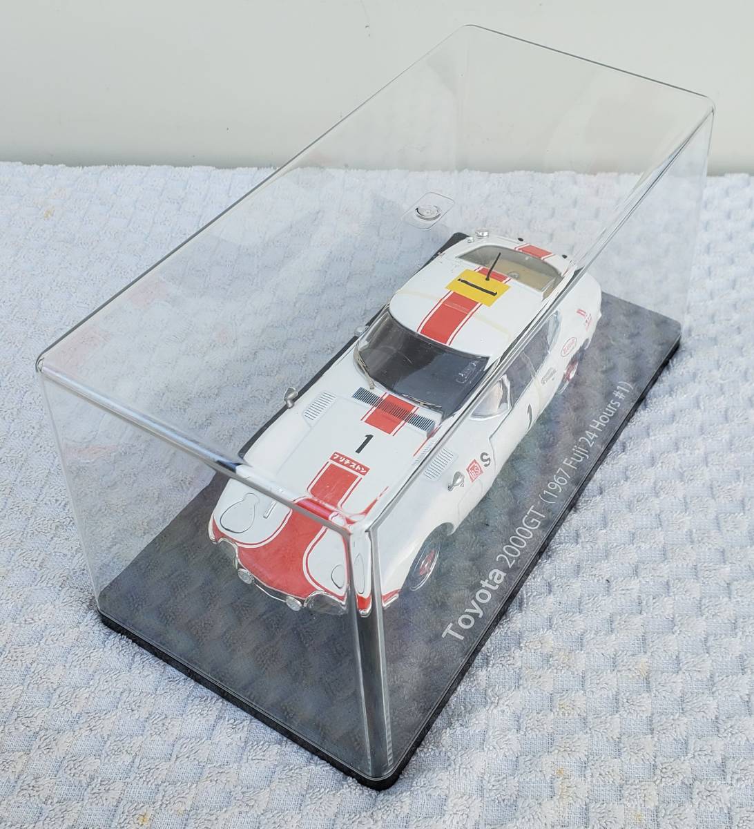 専用ケース付き ドア未開封品 現状品 アシェット 1/24 国産名車コレクション トヨタ 2000GT 1967年式 ミニカー 車プラモデルサイズ TOYOTA_左右ドア未開封品になります。