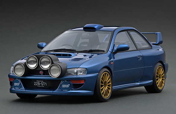 IG 1/18 ignition model 希少品 スバル GC8改 インプレッサ 22B STI version 1636 イグニッションモデル ミニカー SUBARUの画像1