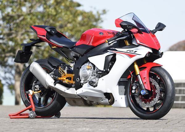 ベビーフェイス　YZF-R1 15～ フレームスライダー　プレートtype_画像5