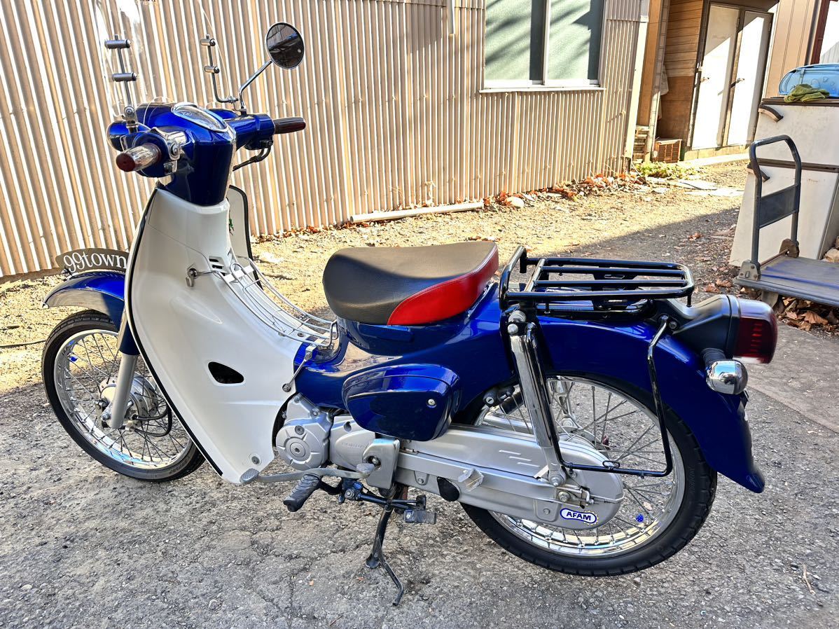 スーパーカブ110 C110 走行21708キロ　エンジン始動動画有り！返品可能！CUB JA44 インジェクション カスタム_画像2