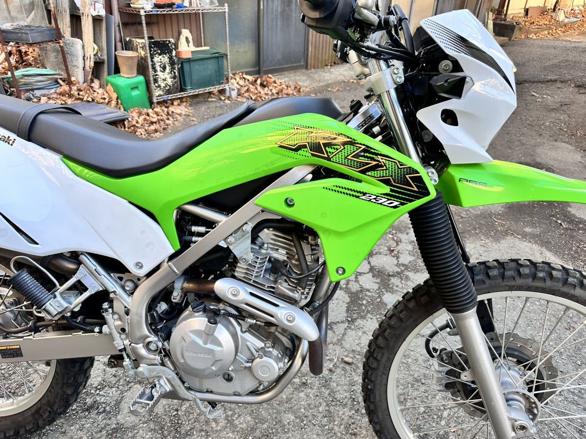 ★極上★KLX230S 実走行3851キロ エンジン始動動画有り！返品可能！2020年モデル ABS付き ワンオーナー車 KLX230の画像6