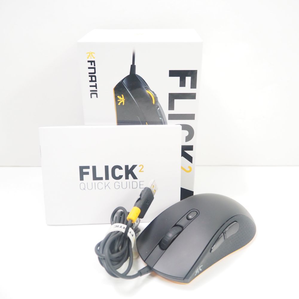  прекрасный товар Fnatic Gear карась tik механизм FLICK 2 проводной ge-ming мышь FPS e спорт PC периферийные устройства HY814