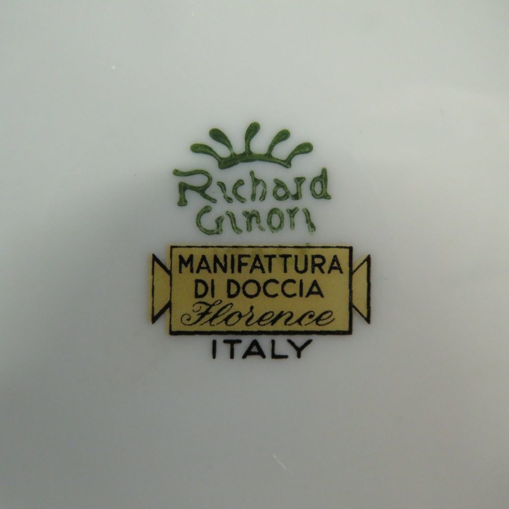 美品 Richard Ginori リチャードジノリ イタリアンフルーツ 豆皿 5枚 小皿 ミニプレート セット SY7858T_画像3