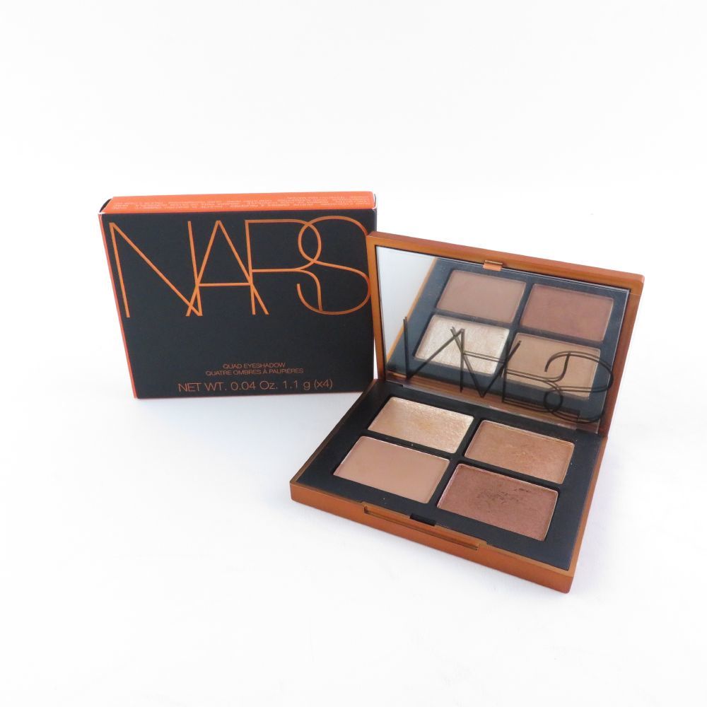 1円 美品 NARS ナーズ クワッドアイシャドー アイシャドウパレット 03139 ブラウン系 残量多 BO5856N_画像1