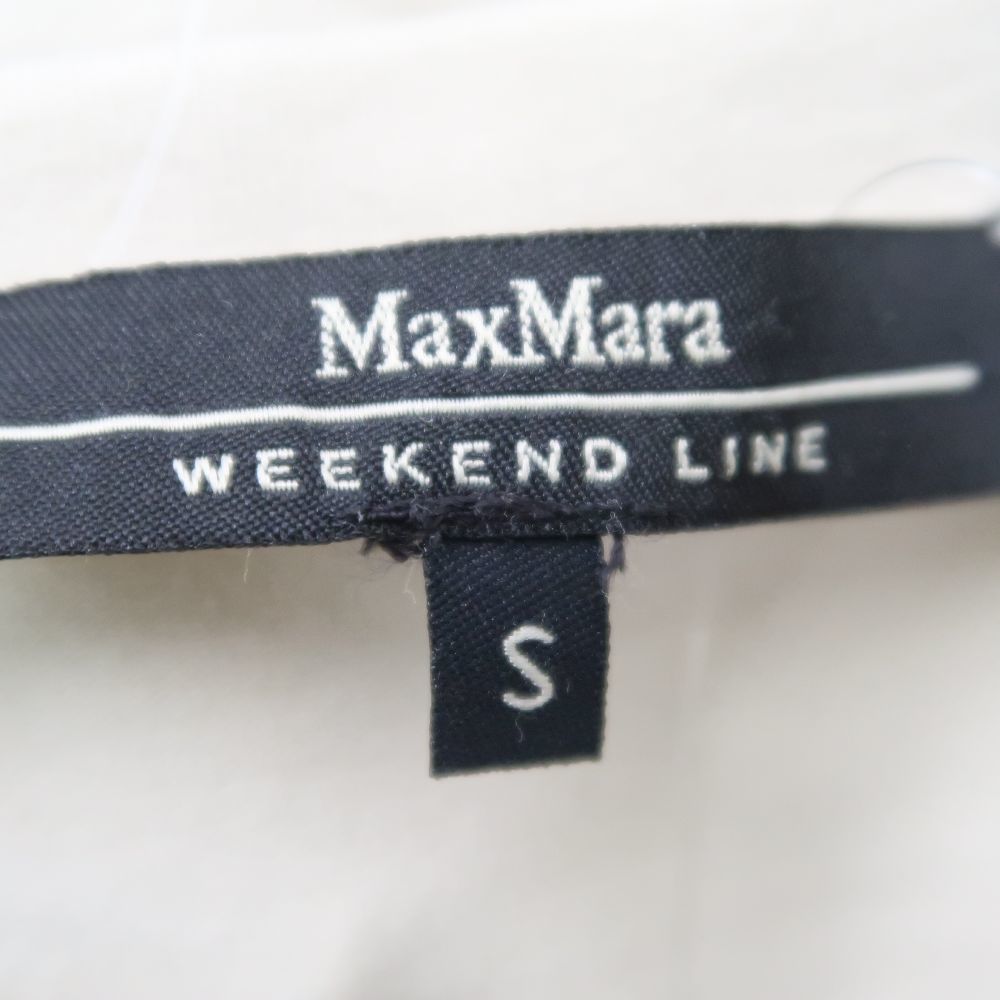 未使用 maxmaraWEEKEND マックスマーラ Tシャツ S 綿 ポリウレタン 半袖 レディース AN638A41_画像3