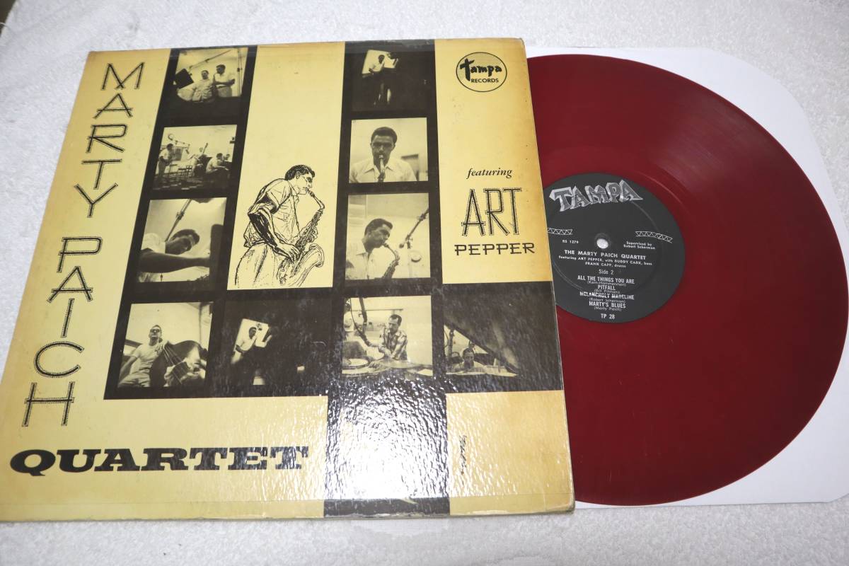 Marty Paich w/ Art Pepper "S/T" LP Tampa TP 28 Mono DG Red Wax_画像1