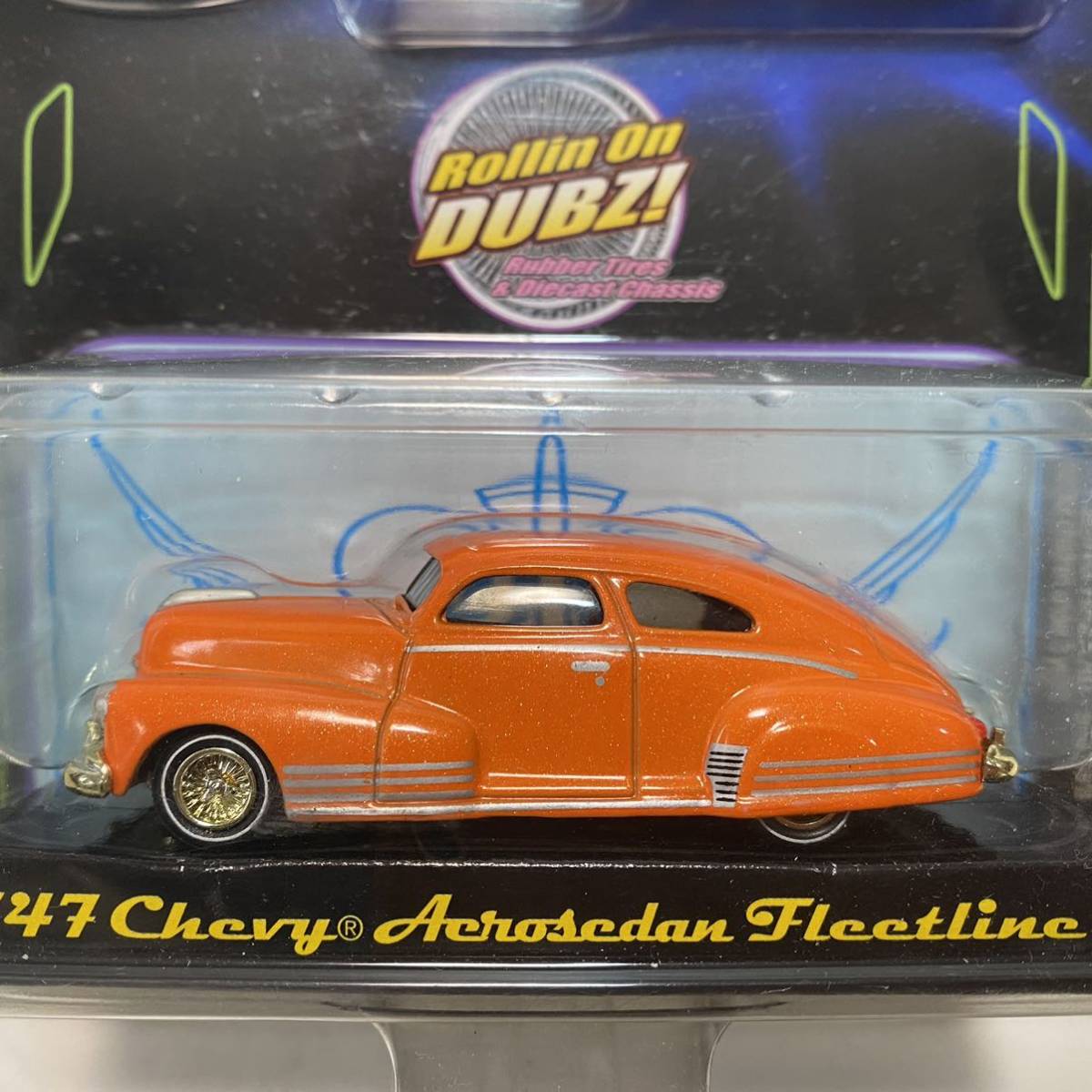 JADA 1/64 Street LOW \'47 CHEVY FLEETLINE Chevy свободный to линия Lowrider Deighton Dayton Gold 