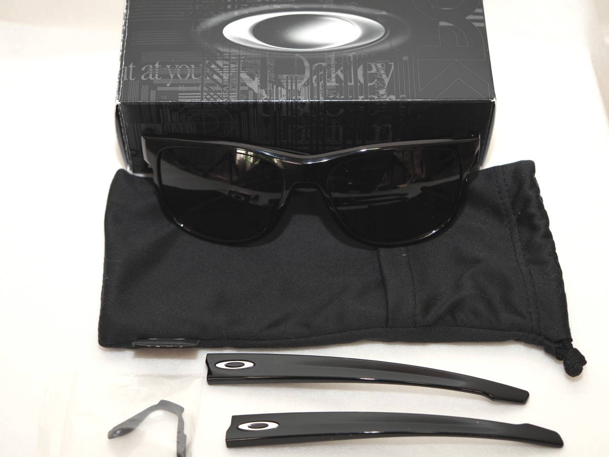 美品 定価24200円 OAKLEY オークリー サングラス黒 CROSSRANGE R USA製 アジアンフィット