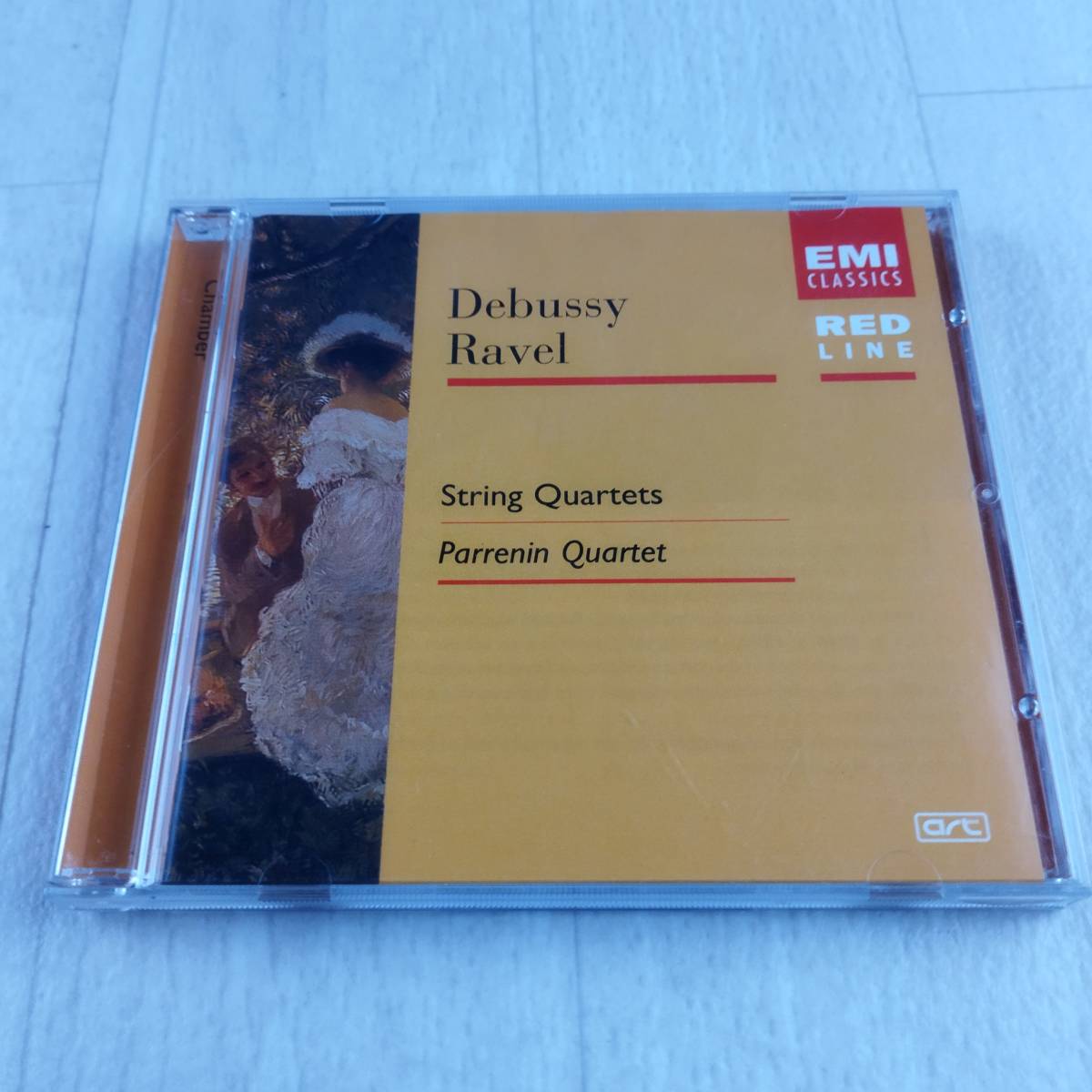 1MC8 CD Quatuor Parrenin Debussy Ravel String Quartet_画像1