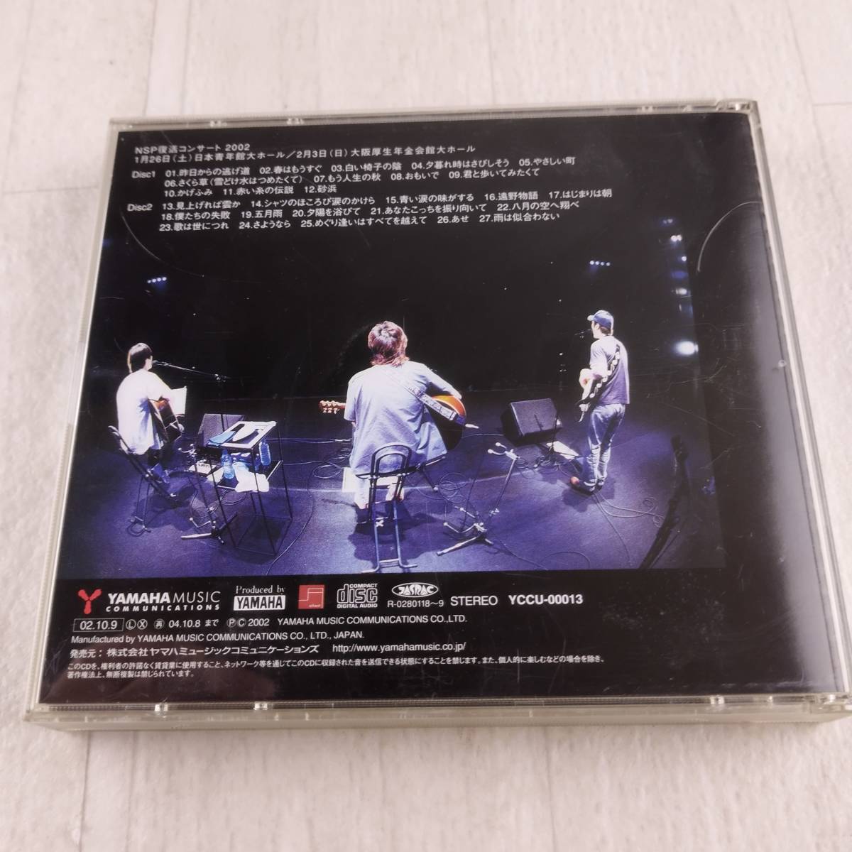 1MC9 CD NSP 復活コンサート!!CD NSP 復活コンサート!!_画像2