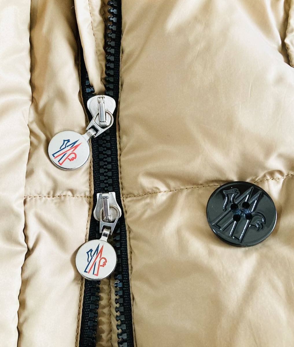 ★美品★MONCLER モンクレール　MESSINA メッシーナ　ダウンコート　ベージュ リアルファー_画像7