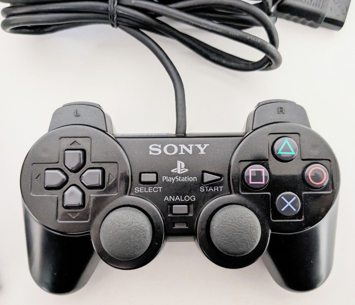 SONY ソニー プレイステーション2 PS2 プレステ2 SCPH-30000 純正ケーブル コントローラー付き ブラック