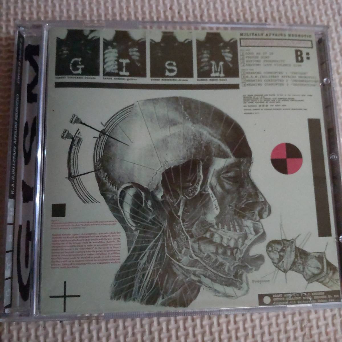 GISM M.A.N ハードコア パンク デスメタル スラッシュメタル thrash death hardcore punk_画像1