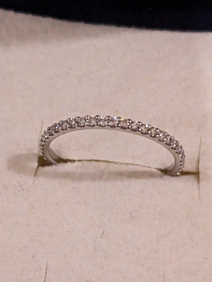 STAR JEWELRY スタージュエリー Premium Full Eternity Ring pt950 0.32ct 鍛造