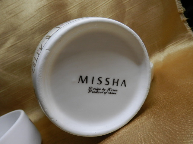 マグカップ＆クッキー皿　MISSHA　カップ8.5x8cm_画像7