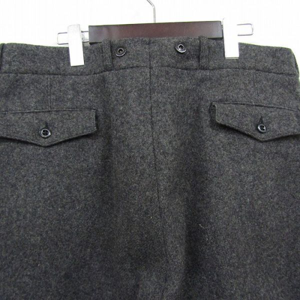 40s サイズ 36 Wool Rich ヘビー ウール レースアップ ジョッパーズ ハンティング パンツ グレー ウールリッチ 古着 ビンテージ 3JA2210_画像7