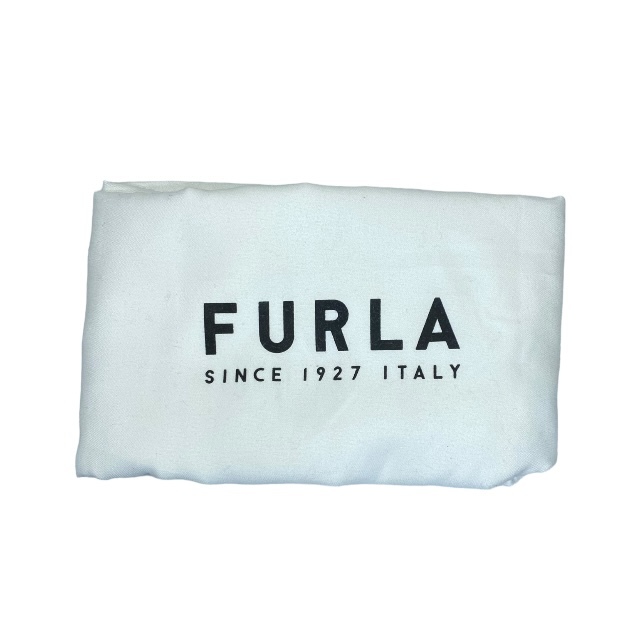 FURLA Furla мелкие вещи бардачок сумка косметичка макияж сумка вишня узор общий рисунок Logo кожа белый мульти- kala-