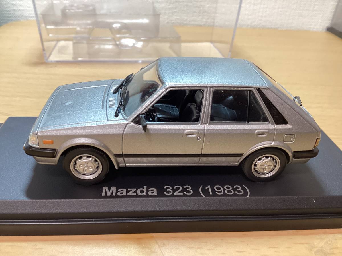 国産名車　コレクション 1/43 マツダ　323 ファミリア　　1983 定形外350円　塗装浮き有り_画像9