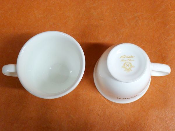 l410 Noritake ノリタケ ボーンチャイナ 珈琲館 カップ＆ソーサー 6客揃 洋食器 /80_画像8