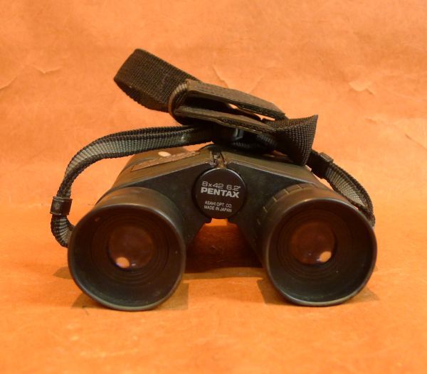 a122 PENTAX 8×42 6.2° DCF 双眼鏡 オペラグラス サイズ：約 幅12.5×高さ6.5×奥行17.7ｃｍ /60_画像4