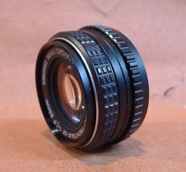 a109 smc PENTAX-M 1:1.7 50mm レンズ マニュアルフォーカス サイズ：約 直径5.5×高さ4ｃｍ /60_画像3