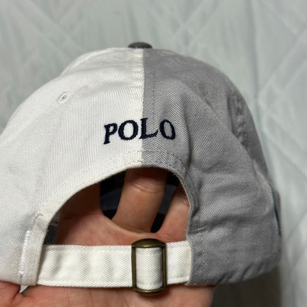 Polo Ralph Lauren×BEAMS 別注 チノキャップ クレイジーパターン 帽子 ラルフローレン ロゴ スモールポニー