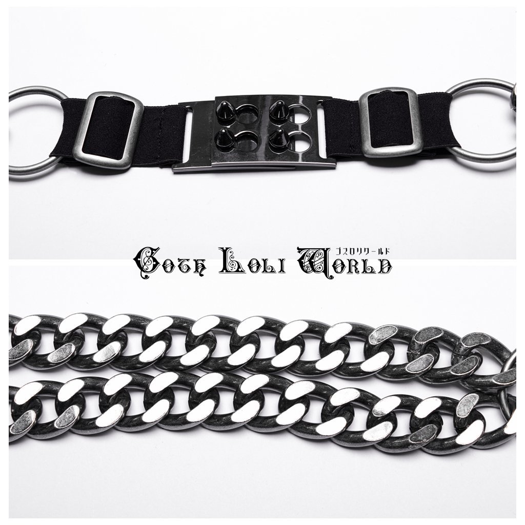 WS-591QTM-BK-SI-S-L простой серебряный коричневый n цепочка для ключей Harness Gothic and Lolita world готический хлеб часы roli.ta visual серия V серия 