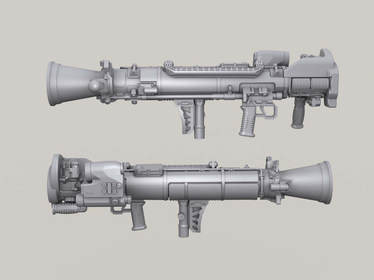 レジェンド LF3D068 1/35 カール-グスタフ M4 マルチ-ロール 武器 システム・カバー_画像6