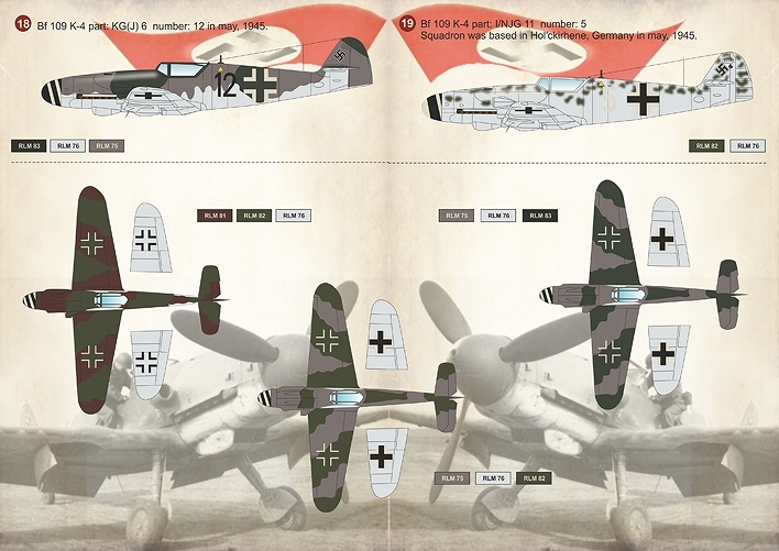 プリントスケール 72-146 1/72 メッサーシュミット Bf109K_画像4