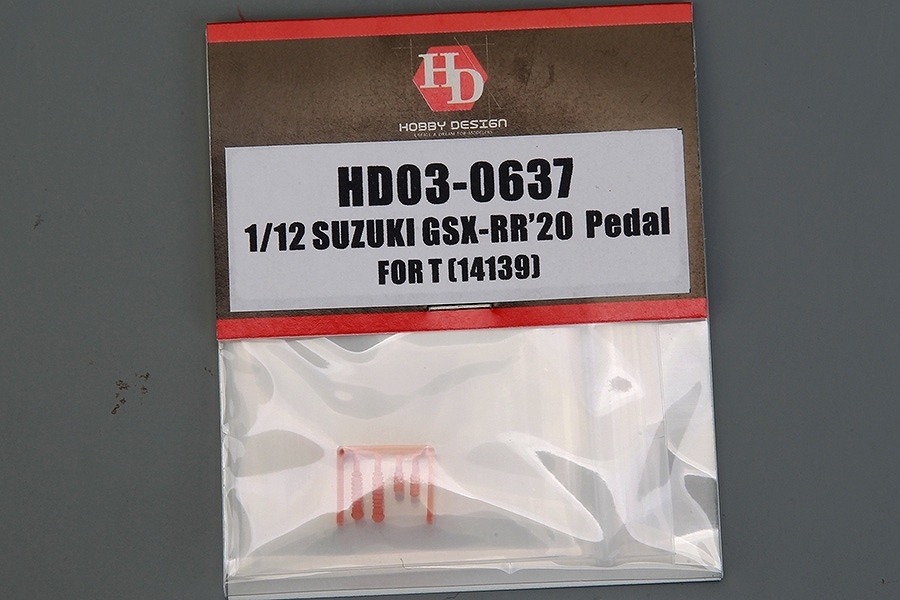  hobby design HD03-0637 1/12 Suzuki GSX-RR*20 pedal ( Tamiya 14139 for )