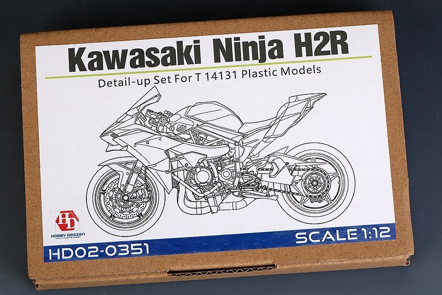  hobby design HD02-0351 1/12 Kawasaki Ninja H2Rti teal up set ( Tamiya 14131 for )