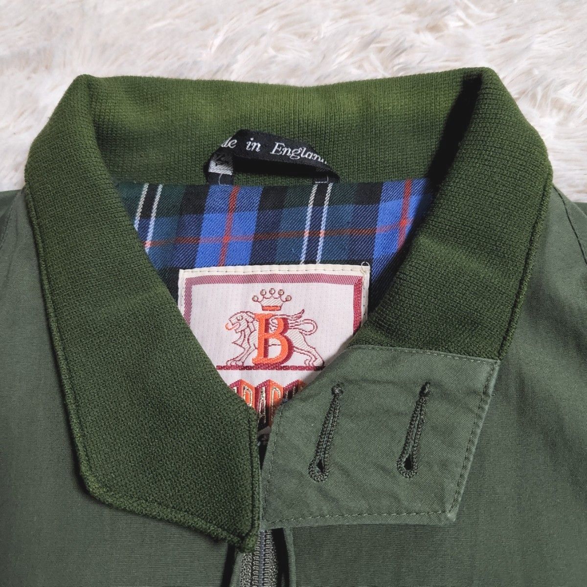希少 70-80s ENGLAND製 BARACUTA バラクータ G9 ハリントン 希少 70-80s ENGLAND製 BARACUTA バラクータ G9 ハリントン