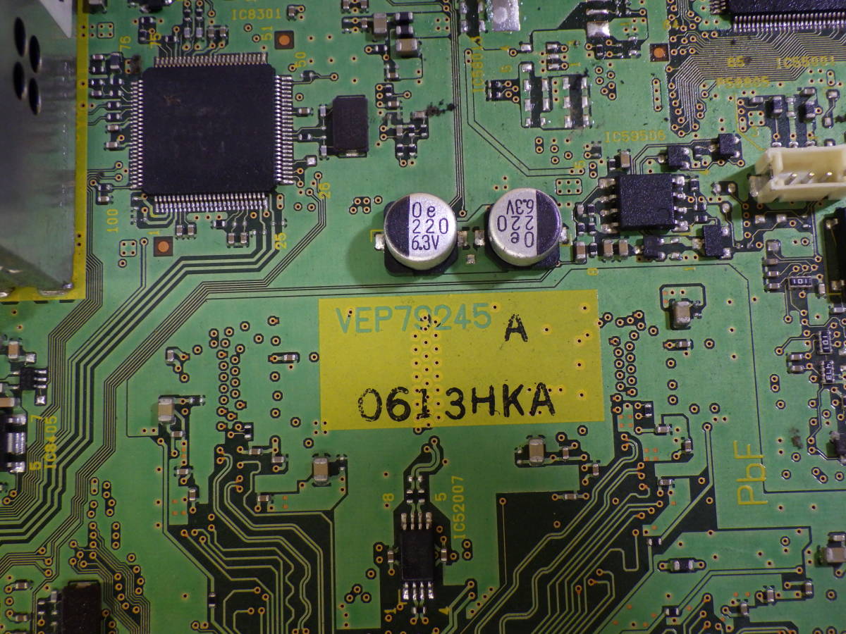 Panasonic DMR-BW680 ブルーレイレコーダー から取外した 純正 VEP79245 HDMI/チューナーマザーボー 動作確認済み#RM11258_画像4