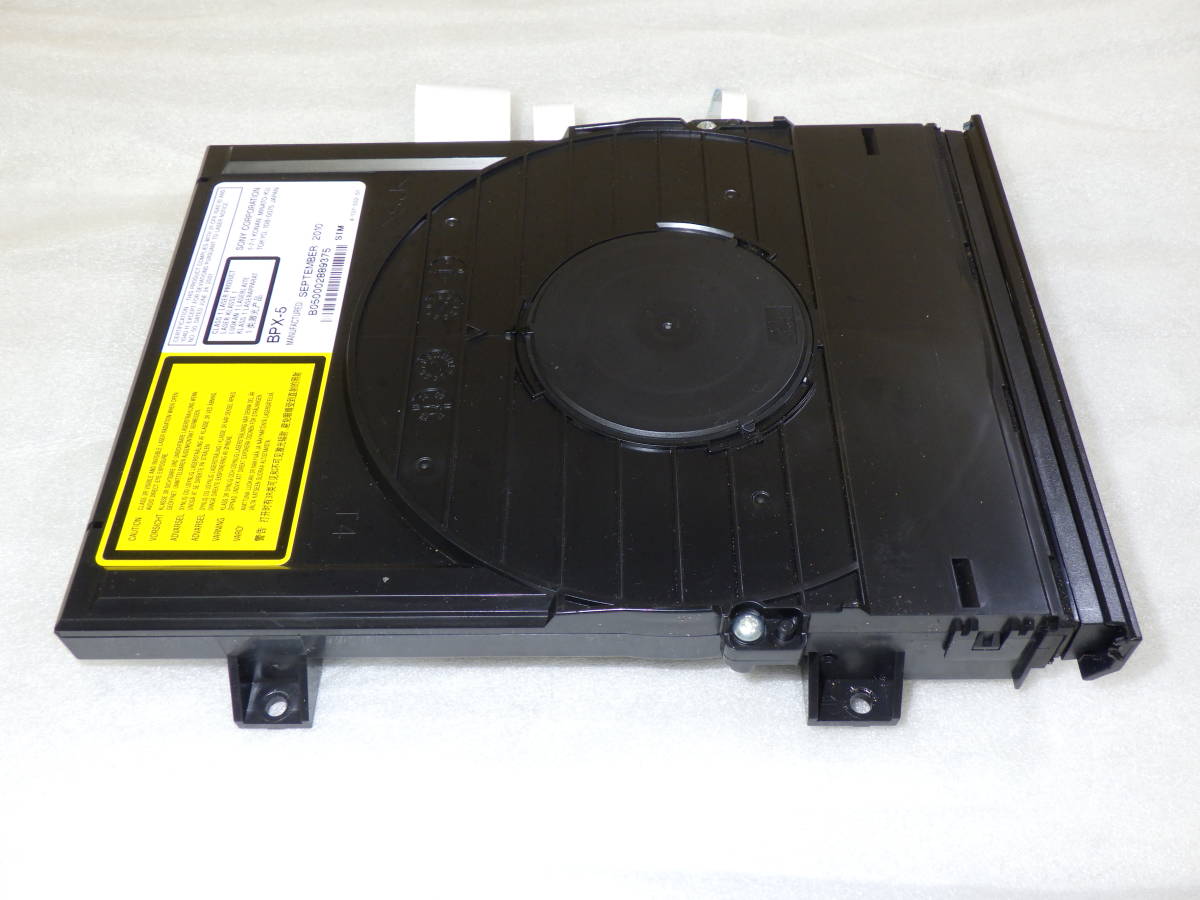 SONY ブルーレイディスク/DVDプレーヤー BDP-S370 から取外した 純正 BPX-5 ドライブ 動作確認済み#RM11189_画像4
