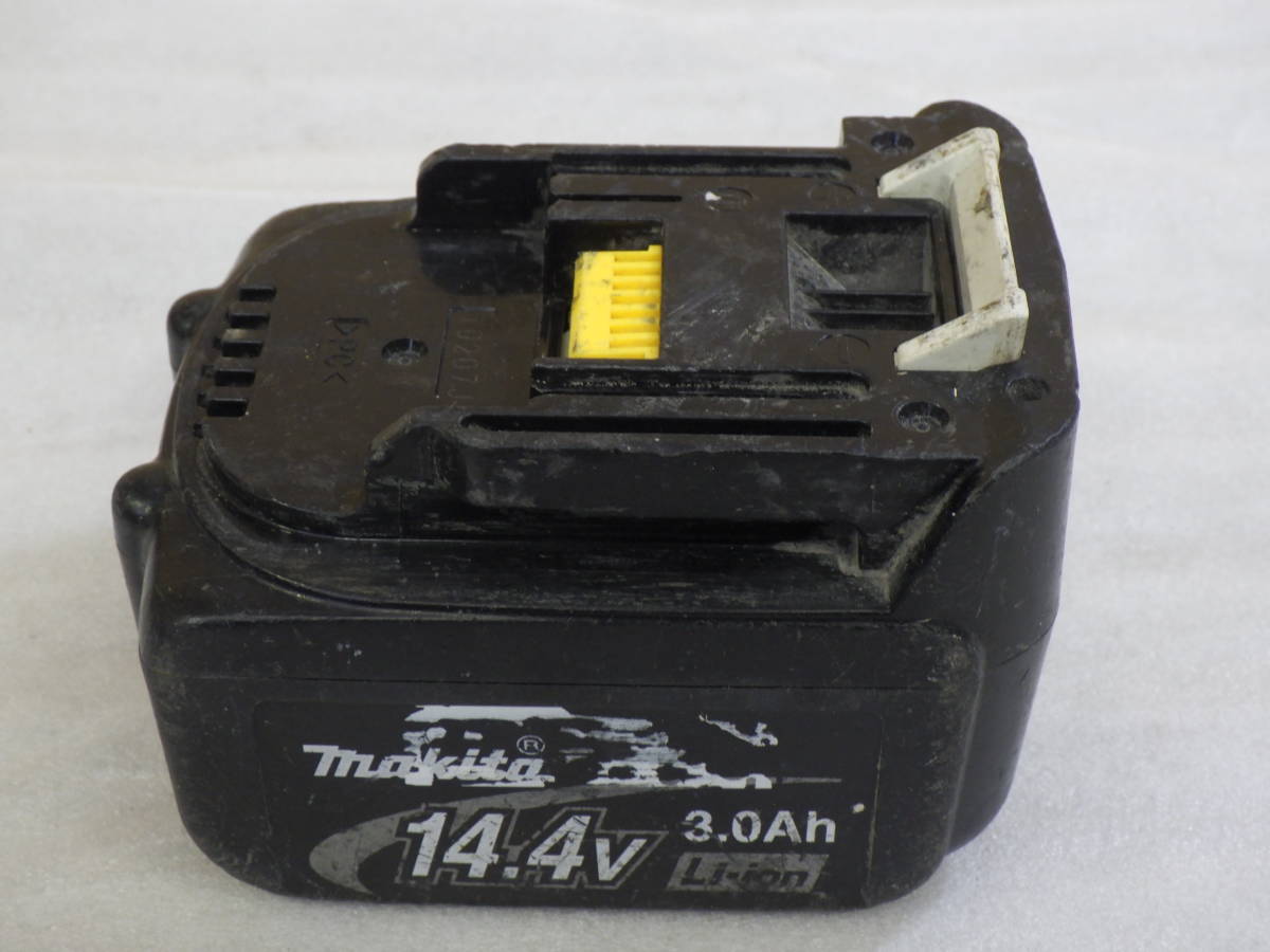 マキタ インパクトドライバ 用 純正品 Makita バッテリー BL1430 電動工具 14.4V 3.0Ah 急速充電対応 リチウムイオン 動作確認済み#RM11201_画像2