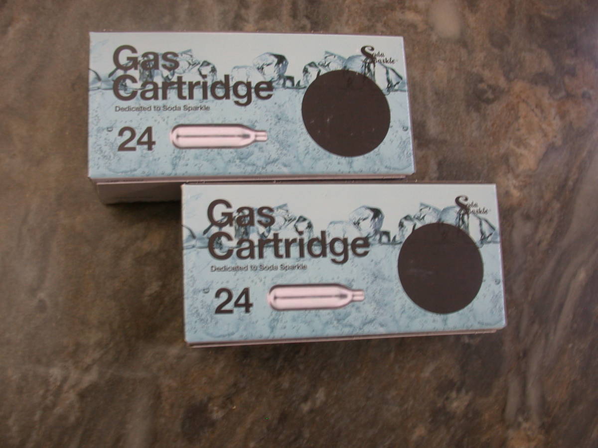  soda Spark ru,tsu chair pa soda, gas cartridge 48ps.@(2 box ) postage, including tax 