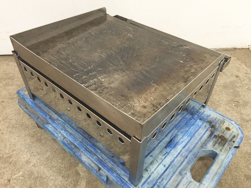 **DA0807 | griddle LP gas W460×D500×H230mm used business use for kitchen use propane gas 